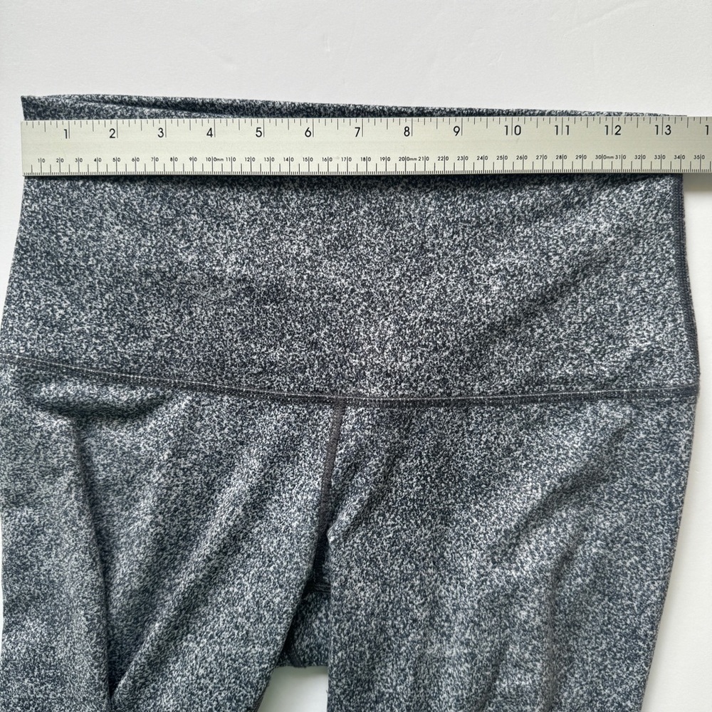 Lululemon High Times Pant Rio Mist White Black Leggings Stretchy Athletic Sz 6 - Picture 5 of 14